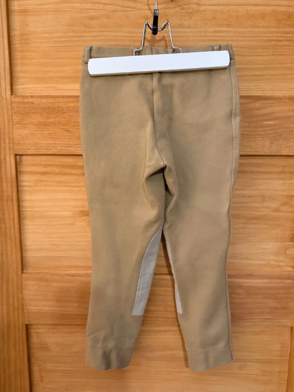 Perri's Girls Khaki Equestrian Riding Breeches Pants Girls size 8